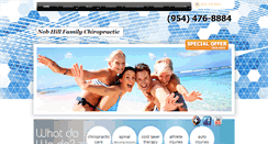 Desktop Screenshot of nobhillchiropractic.com